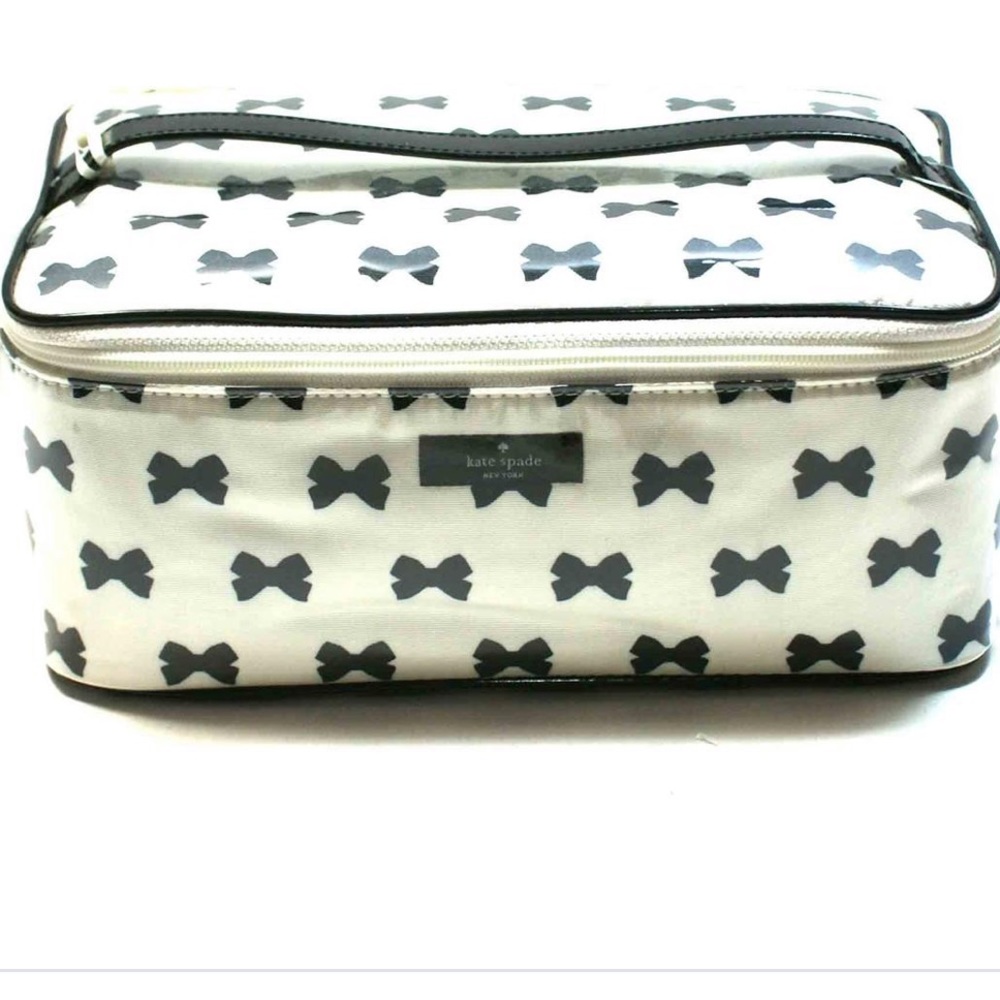 Kate Spade Large Colin Tuxedo Court Cosmetic Bag